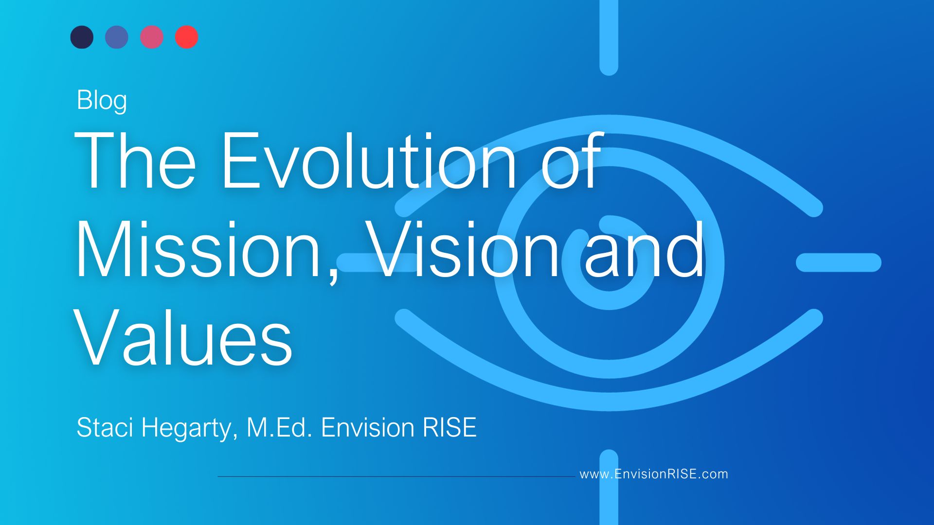 The Evolution Of Mission Vision And Values Envision Rise